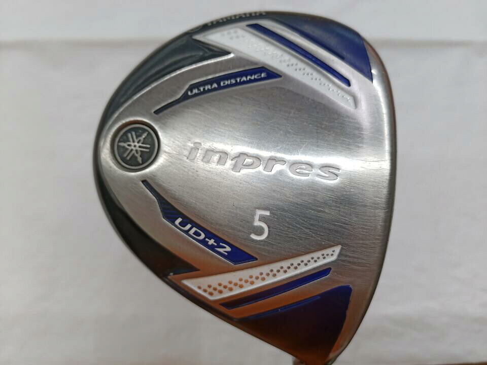 【中古】【レディースモデル】ヤマハ inpres UD+2 2019 レディス フェアウェイウッド 5W 20° Lフレックス 41.5インチ ヘッドカバーあり TX-419F Dランク 右利き用 YAMAHA ゴルフクラブ ゴルフドゥ ゴル