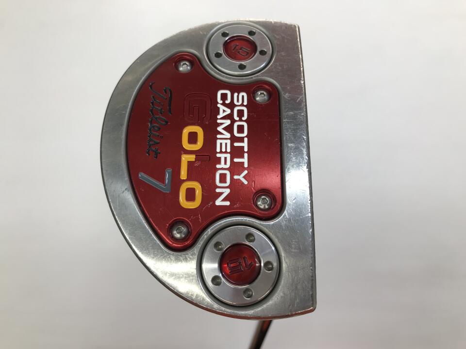 【中古】タイトリスト SC GoLo 7 2014 パター 34.0インチ オリジナルスチール Dランク 右利き用 Titleist ゴルフクラブ スコッティキャメロン ゴーロー ゴルフドゥ ゴルフ用品 GOLF DO 中古ゴルフクラ｜ゴルフ ドゥ 中古クラブ店 15,362円