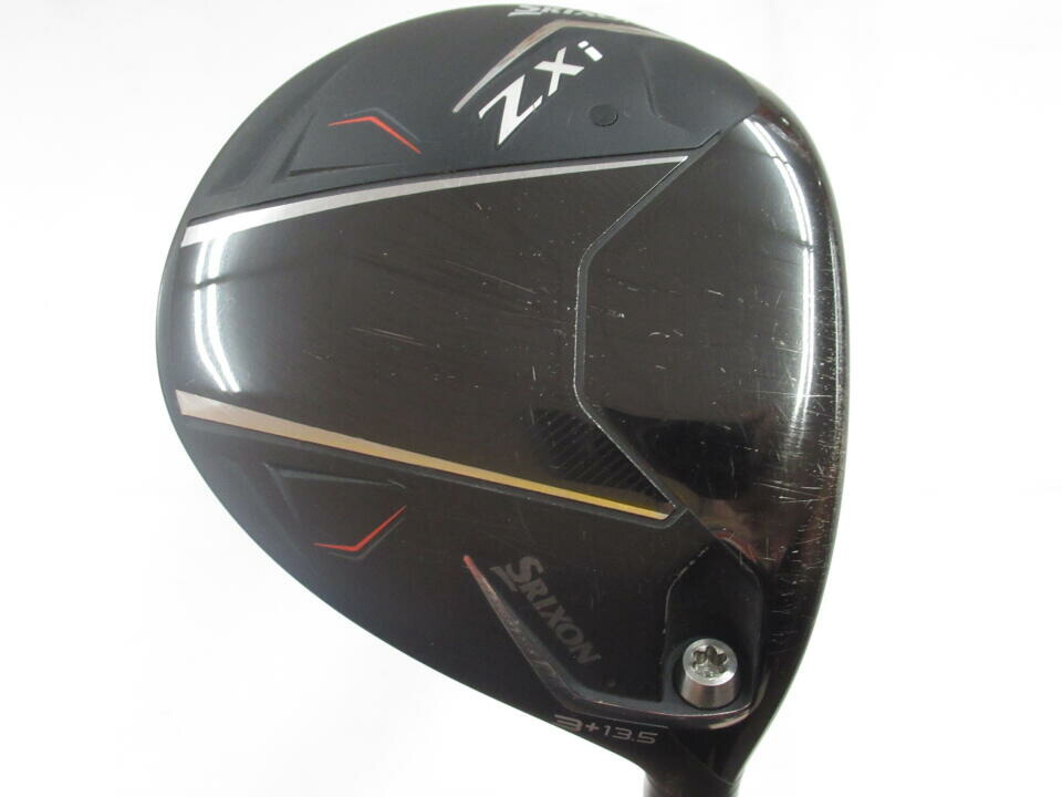 【中古】ダンロップ SRIXON ZXi フェアウェイウッド 3+W 13.5° Sフレックス 43.0インチ ヘッドカバーあり VENTUS ZXi5NUでﾛｺﾞ裏に挿し戻し リシャフト品 Dランク 右利き用 DUNLOP ゴルフクラブ スリ