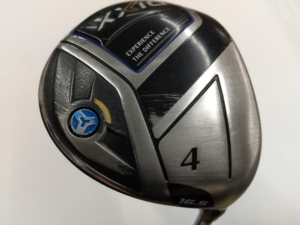 【中古】ダンロップ XXIO11 フェアウェイウッド 4W 16.5° Rフレックス 42.75インチ ヘッドカバーあり MP1100 ネイビー Dランク 右利き用 DUNLOP ゴルフクラブ ゼクシオイレブン ゴルフドゥ ゴルフ用