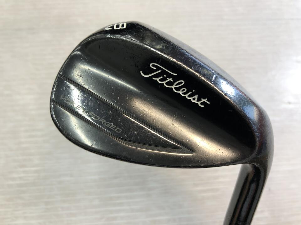 【中古】タイトリスト VOKEY FORGED 2019 ブラックPVD ウェッジ 58° Rフレックス 35.0インチ NSプロ Zelos 7 リシャフト品 Dランク 右利き用 Titleist ゴルフクラブ ボーケイフォージド ゴルフドゥ ゴルフ