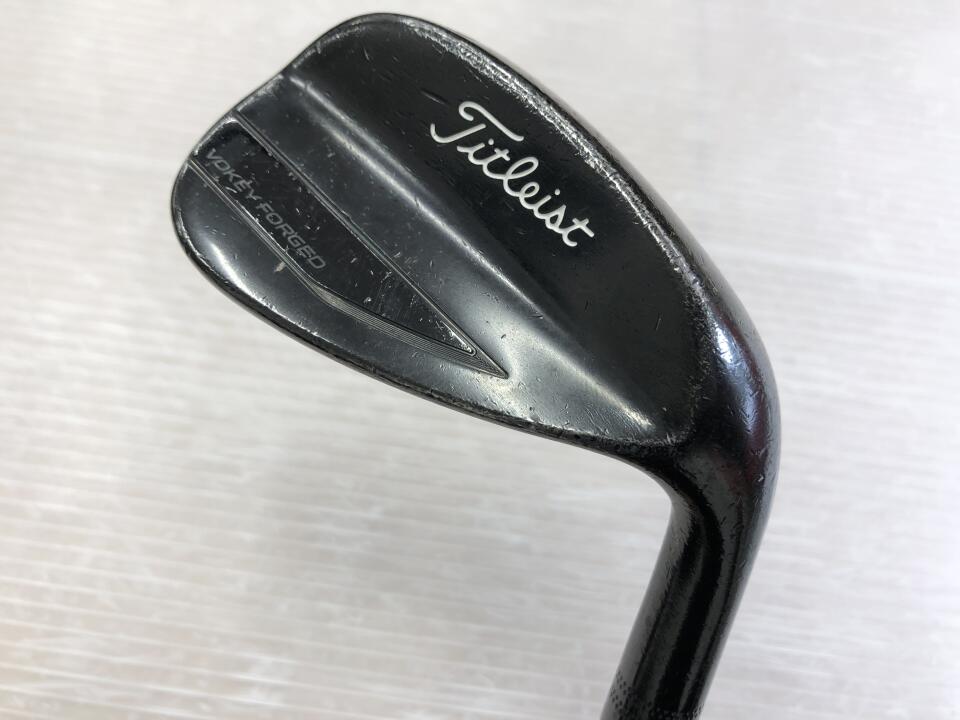 【中古】タイトリスト VOKEY FORGED 2019 ブラックPVD ウェッジ 50° Rフレックス 35.5インチ NSプロ Zelos 7 リシャフト品 Dランク 右利き用 Titleist ゴルフクラブ ボーケイフォージド ゴルフドゥ ゴルフ