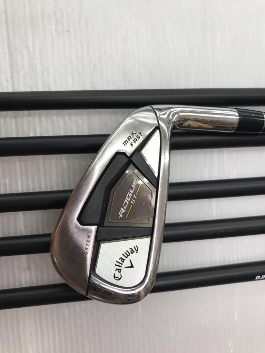 【中古】キャロウェイ ROGUE ST MAX FAST アイアンセット Rフレックス 37.5インチ SPEEDER NX 40 for Callaway Cランク 右利き用 Callaway ゴルフクラブ ローグSTマックスファスト ゴルフドゥ ゴルフ用品 GOLF D