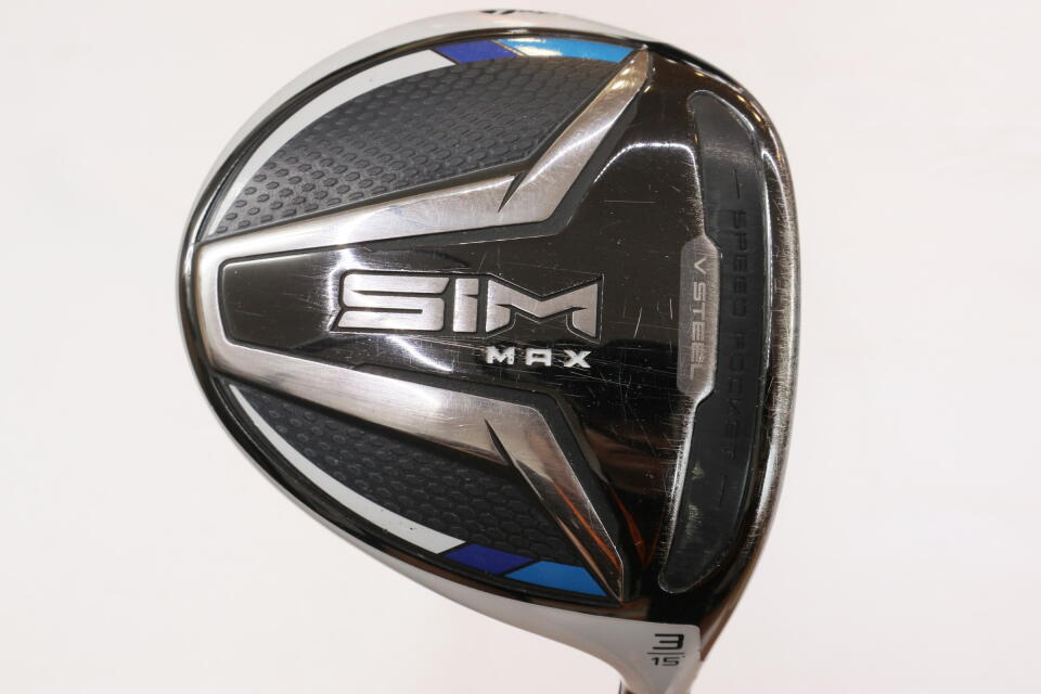 【中古】テーラーメイド SIM MAX フェアウェイウッド 3W 15&deg; Sフレックス 43.5インチ SpeederEVOLUTION5　FW50 リシャフト品 Dランク 右利き用 Taylormade ゴルフクラブ シムマックス ゴルフドゥ ゴルフ用｜ゴルフ ドゥ 中古クラブ店