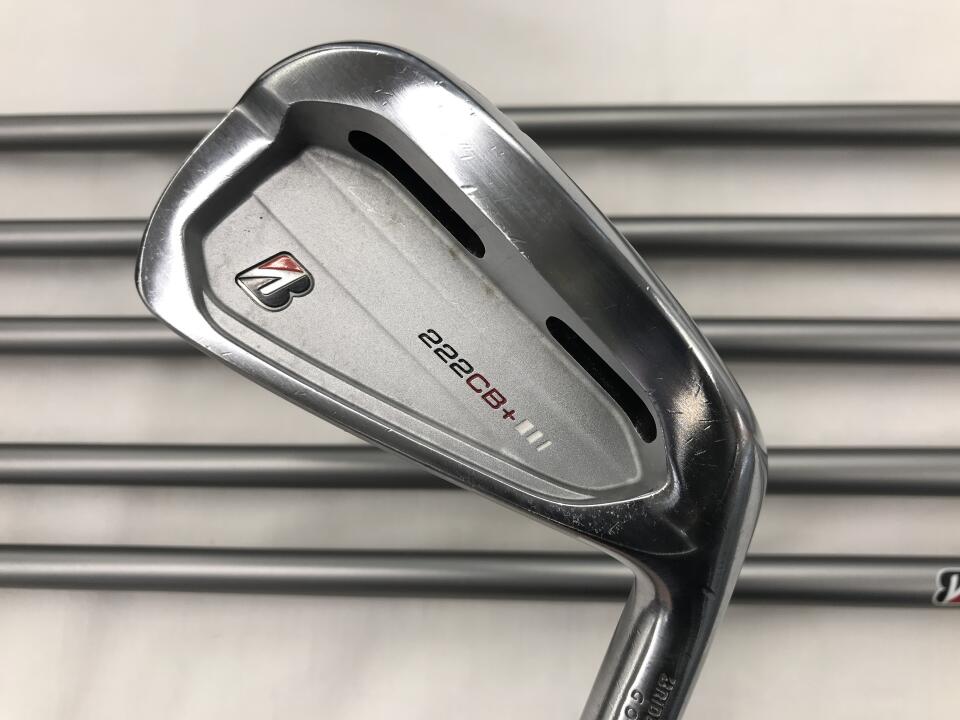 【中古】ブリヂストン 222CB+ アイアンセット Sフレックス 38.25インチ MCI B70 Cランク 右利き用 BRIDGESTONE ゴルフクラブ ゴルフドゥ ゴルフ用品 GOLF DO 中古ゴルフクラブ