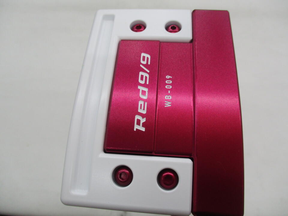 【中古】キャスコ Red 9/9 WB-009 パター 34.0インチ ヘッドカバーあり Red 9/9 Bランク 右利き用 Kasco ゴルフクラブ ゴルフドゥ ゴルフ用品 GOLF DO 中古ゴルフクラブ