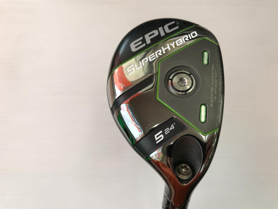 【中古】キャロウェイ EPIC SUPER HYBRID ユーティリティ 24&deg; Rフレックス 39.5インチ ヘッドカバーあり Diamana 55 for Callaway Cランク 右利き用 Callaway ゴルフクラブ エピックスーパーハイブリッド ゴ｜ゴルフ ドゥ 中古クラブ店