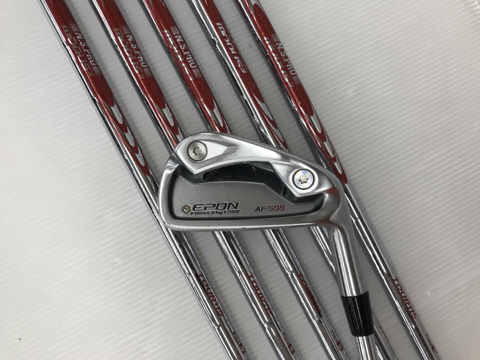 楽天市場】【中古】エポン AF-506 アイアンセット Rフレックス 38.0