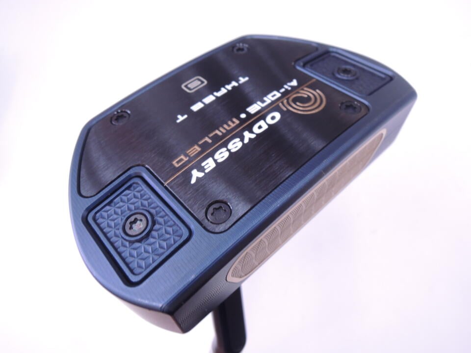 【中古】【訳あり】オデッセイ Ai-ONE MILLED THREE T パター 32.5インチ ヘッドカバーあり オリジナルスチール Cランク 右利き用 ODYSSEY ゴルフクラブ ゴルフドゥ ゴルフ用品 GOLF DO 中古ゴルフクラ