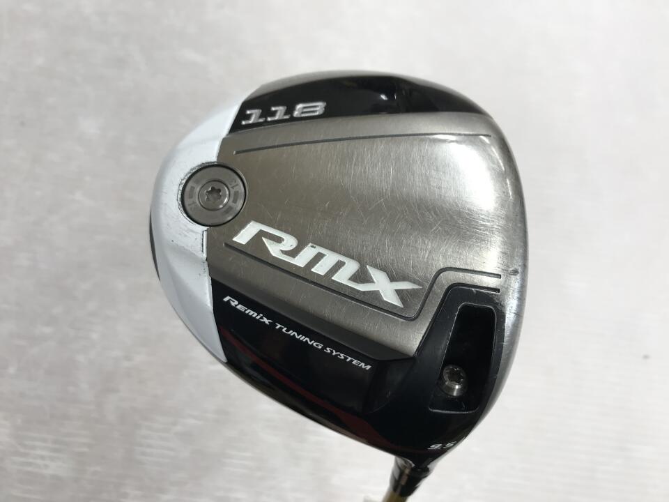 【中古】ヤマハ RMX 118 ドライバー 9.5° Sフレックス 46.0インチ ROMBAX 6X07 リシャフト品 Dランク 右利き用 YAMAHA ゴルフクラブ リミックス ゴルフドゥ ゴルフ用品 GOLF DO 中古ゴルフクラブ