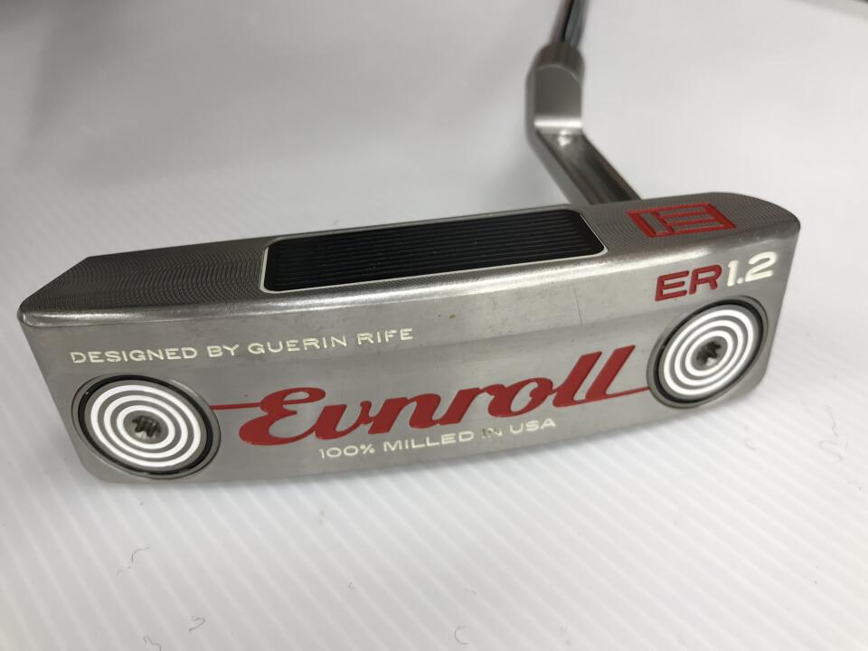 【中古】イーブンロールパター ER1.2 2024 パター 34.0インチ ヘッドカバーあり オリジナルスチール Cランク 右利き用 EVNROLL PUTTERS ゴルフクラブ ゴルフドゥ ゴルフ用品 GOLF DO 中古ゴルフクラブ｜ゴルフ ドゥ 中古クラブ店