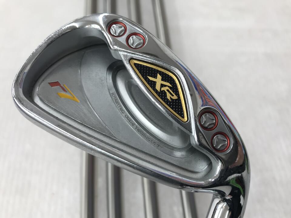 【中古】テーラーメイド r7 XR (2007) アイアンセット 27° Rフレックス 38.0インチ リアックス 50XR Cランク 右利き用 Taylormade ゴルフクラブ ゴルフドゥ ゴルフ用品 GOLF DO 中古ゴルフクラブ