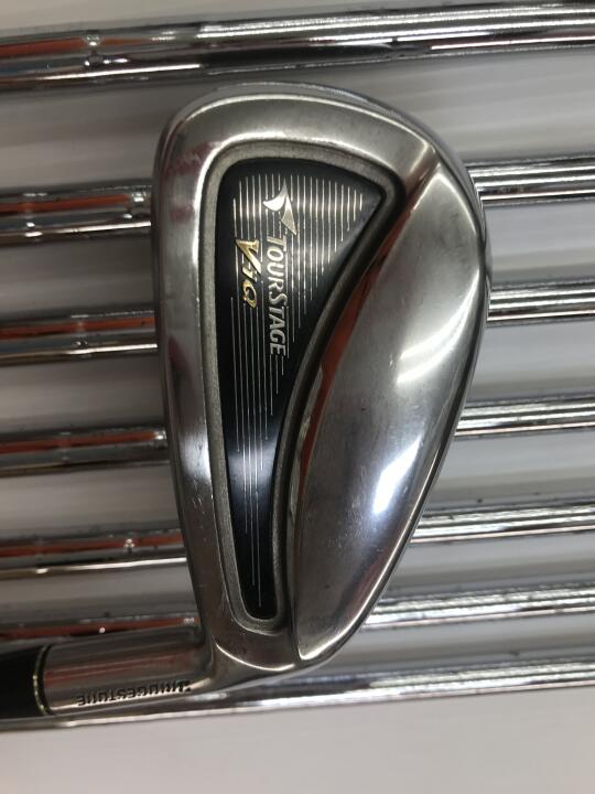 【中古】【訳あり】ブリヂストン ツアーステージ V-iQ アイアンセット Sフレックス 38.0インチ NSプロ950GHウエイトフロー Dランク 右利き用 BRIDGESTONE ゴルフクラブ ゴルフドゥ ゴルフ用品 GOLF DO