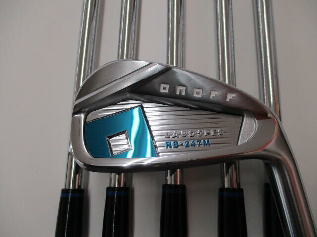 【中古】グローブライド ONOFF LABOSPEC RB-247M アイアンセット 24° Sフレックス 38.25インチ NSプロ MODUS 3 TOUR 120 リシャフト品 Cランク 右利き用 GLOBERIDE ゴルフクラブ オノフ ラボスペック ゴルフド