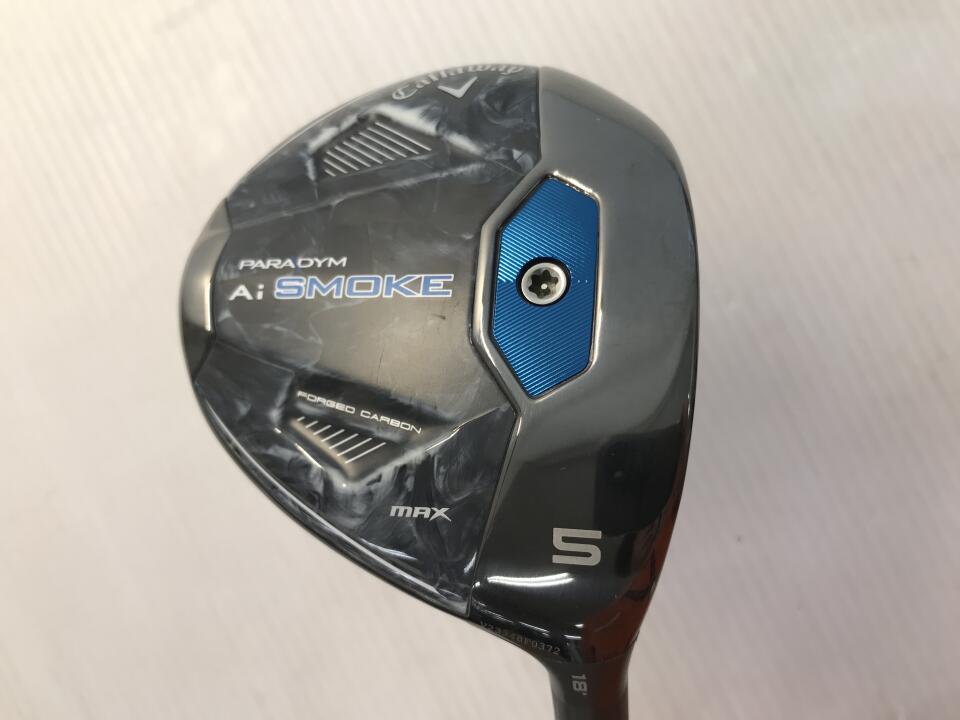 【中古】キャロウェイ PARADYM Ai SMOKE MAX フェアウェイウッド 5W 18° Sフレックス 42.25インチ SPEEDER NX BLACK 50 Cランク 右利き用 Callaway ゴルフクラブ パラダイムAiスモークマックス ゴルフドゥ ゴ