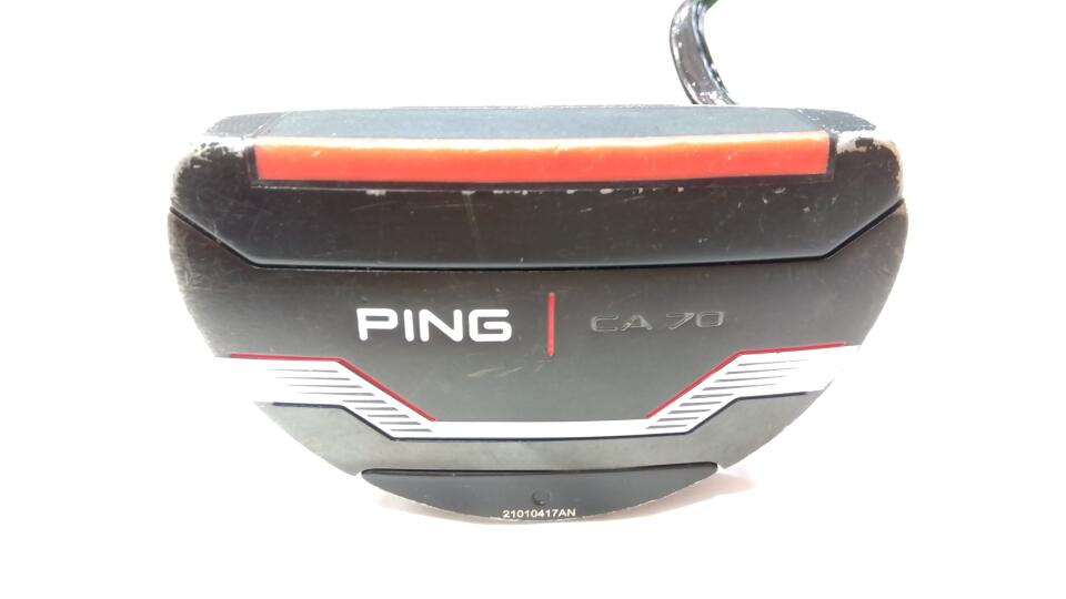 【中古】ピン 2021 CA 70 パター 34.0インチ ヘッドカバーあり オリジナルスチール Dランク 右利き用 PING ゴルフクラブ ゴルフドゥ ゴルフ用品 GOLF DO 中古ゴルフクラブ|ゴルフ ドゥ 中古クラブ店