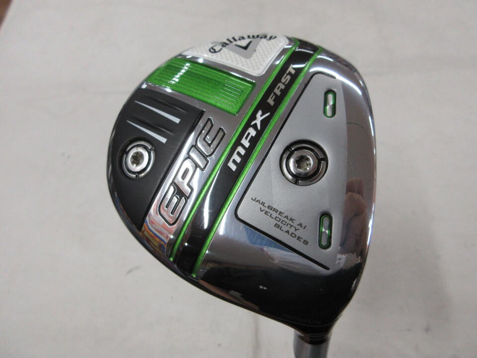 【中古】キャロウェイ EPIC MAX FAST フェアウェイウッド 5W 18° Rフレックス 42.5インチ ヘッドカバーあり Speeder EVOLUTION for Callaway Cランク 右利き用 Callaway ゴルフクラブ エピックマックスファス