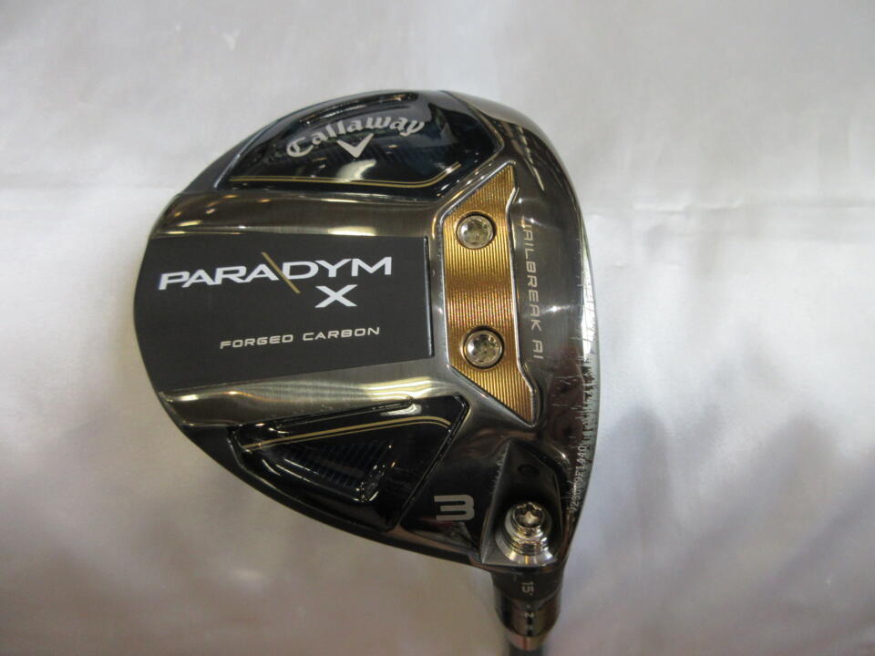 【中古】キャロウェイ PARADYM X フェアウェイウッド 3W 15° Rフレックス 43.0インチ ヘッドカバーあり VENTUS TR 5 for Callaway Cランク 右利き用 Callaway ゴルフクラブ パラダイムX ゴルフドゥ ゴルフ用