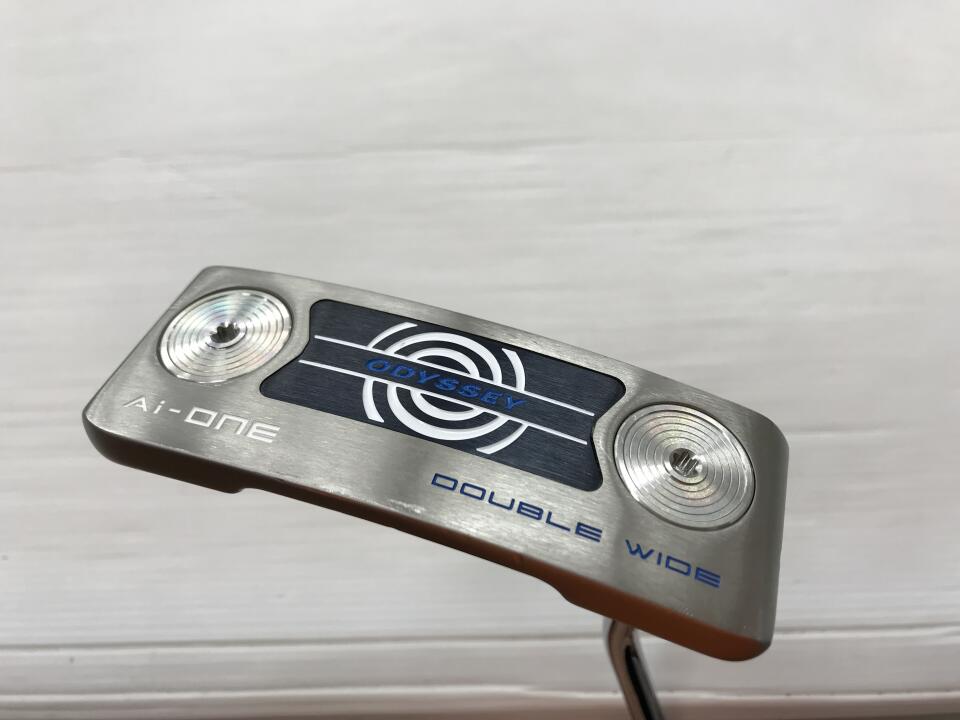 【中古】オデッセイ Ai-ONE SILVER DOUBLE WIDE パター 34.0インチ ヘッドカバーあり オリジナルスチール Cランク 右利き用 ODYSSEY ゴルフクラブ ゴルフドゥ ゴルフ用品 GOLF DO 中古ゴルフクラブ|ゴルフ ドゥ 中古クラブ店