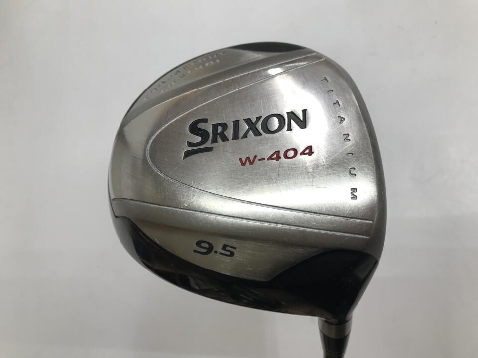 【中古】【訳あり】ダンロップ スリクソン W-404 ドライバー 9.5° Sフレックス 45.25インチ NANO SPEED SHAFT005 リシャフト品 Dランク 右利き用 DUNLOP ゴルフクラブ ゴルフドゥ ゴルフ用品 GOLF DO 中古