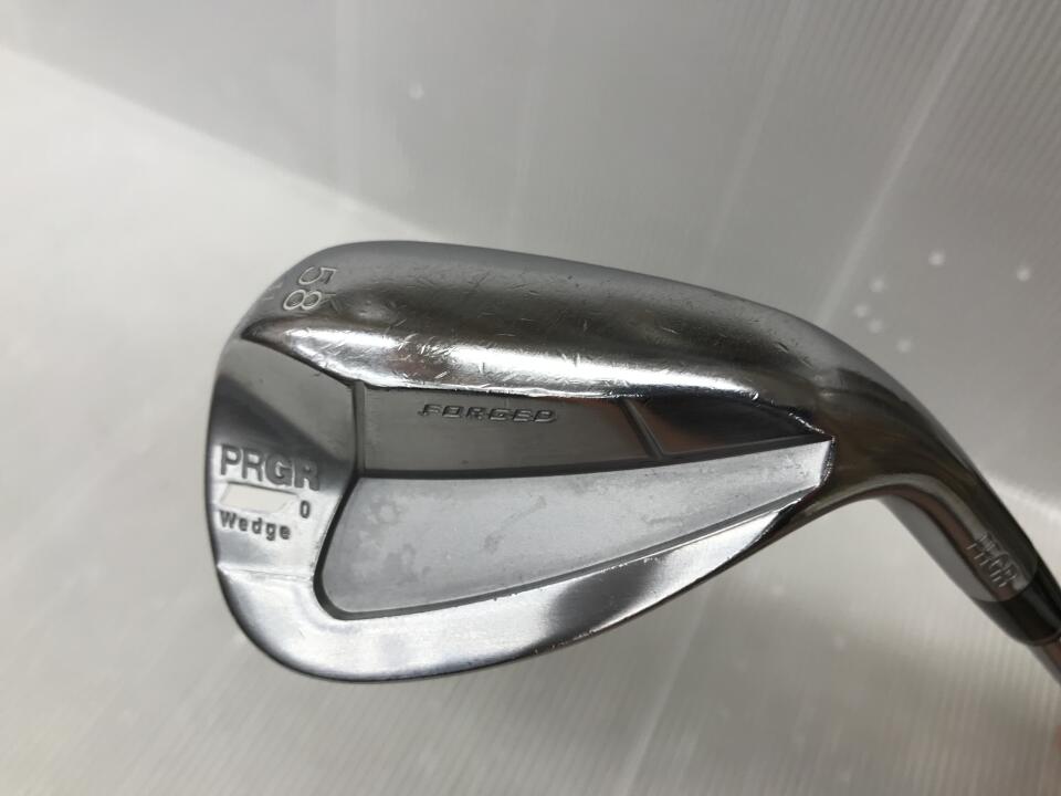 【中古】プロギア 0 WEDGE ウェッジ 58° WEDGEフレックス 35.5インチ スペックスチール3 Ver.2 Cランク 右利き用 PRGR ゴルフクラブ ゴルフドゥ ゴルフ用品 GOLF DO 中古ゴルフクラブ