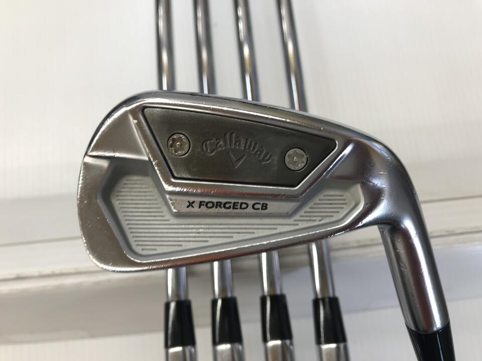 【中古】【訳あり】キャロウェイ X FORGED CB 2021 アイアンセット 37.25インチ ACCURA リシャフト品 Dランク 右利き用 Callaway ゴルフクラブ エックスフォージドCB2021 ゴルフドゥ ゴルフ用品 GOLF DO 中