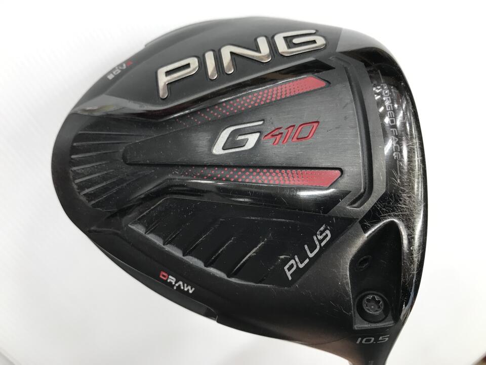 【中古】【訳あり】ピン G410 PLUS ドライバー 10.5° Sフレックス 45.0インチ ATTAS 5GOGO 6 リシャフト品 Dランク 右利き用 PING ゴルフクラブ G410プラス ゴルフドゥ ゴルフ用品 GOLF DO 中古ゴルフクラ