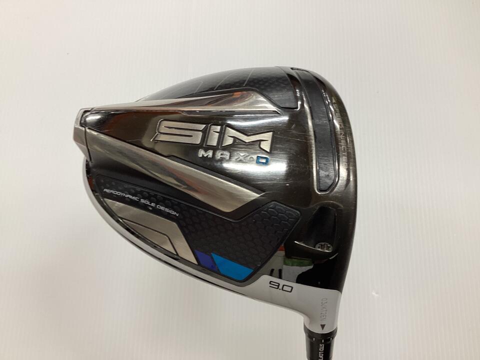 【中古】テーラーメイド SIM MAX-D ドライバー 9.0° Sフレックス 45.5インチ DIAMANATM50 リシャフト品 Dランク 右利き用 Taylormade ゴルフクラブ シムマックスD ゴルフドゥ ゴルフ用品 GOLF DO 中古ゴル