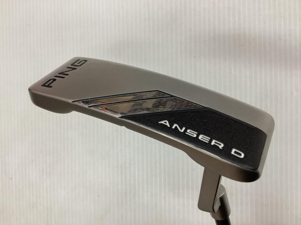 【中古】ピン 2024 ANSER D パター 34.0インチ ヘッドカバーあり オリジナルカーボン Cランク 右利き用 PING ゴルフクラブ ゴルフドゥ ゴルフ用品 GOLF DO 中古ゴルフクラブ