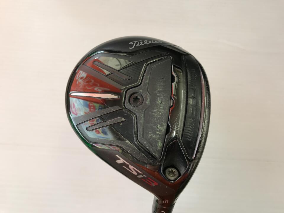 【中古】タイトリスト TSi3 フェアウェイウッド 3W 15° Sフレックス 43.0インチ TENSEI 1K Blue 55 リシャフト品 Cランク 右利き用 Titleist ゴルフクラブ ゴルフドゥ ゴルフ用品 GOLF DO 中古ゴルフクラ
