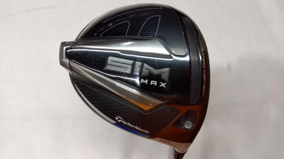【中古】テーラーメイド SIM MAX ドライバー 9° Sフレックス 45.25インチ ツア-AD　GP-5 リシャフト品 Dランク 右利き用 Taylormade ゴルフクラブ シムマックス ゴルフドゥ ゴルフ用品 GOLF DO 中古ゴル