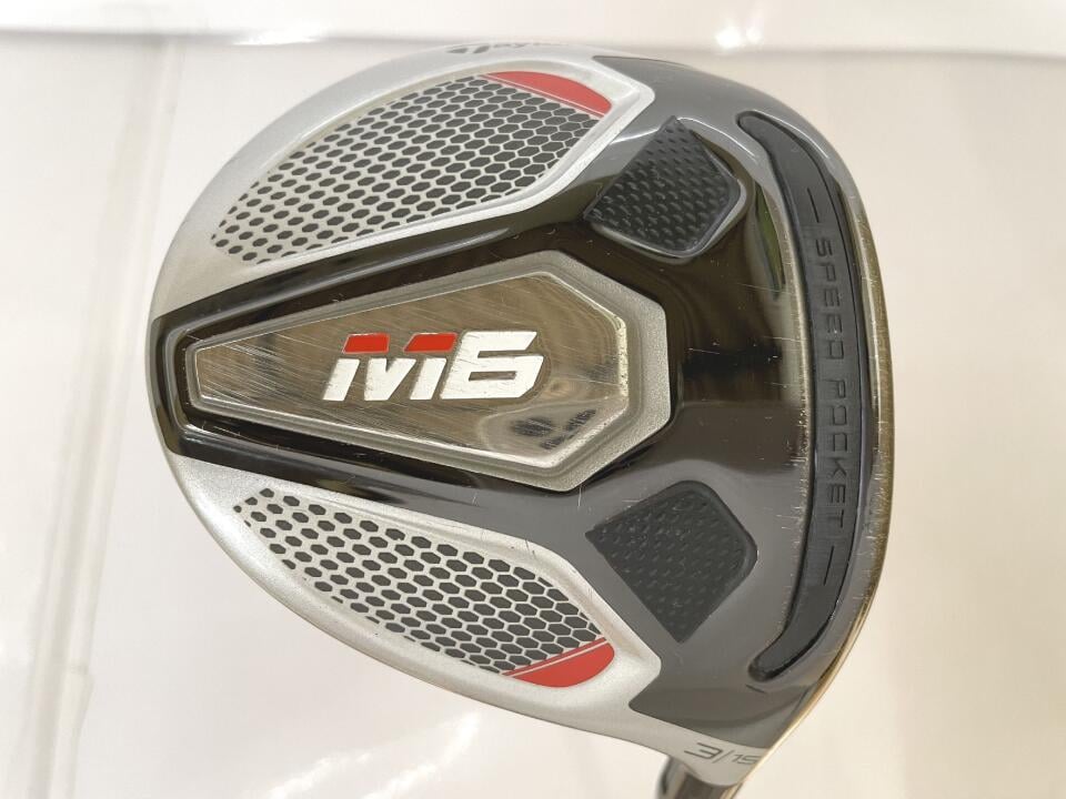 【中古】テーラーメイド M6 フェアウェイウッド 3W 15° Sフレックス 43.0インチ ディアマナ　W60 リシャフト品 Cランク 右利き用 Taylormade ゴルフクラブ ゴルフドゥ ゴルフ用品 GOLF DO 中古ゴルフ