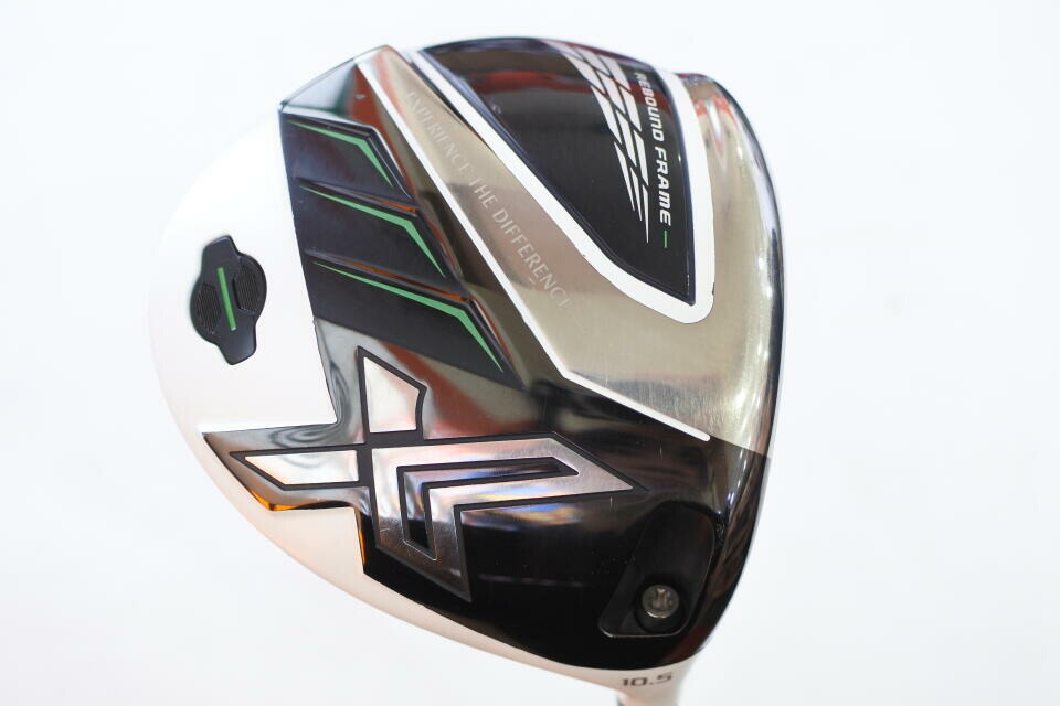 【中古】ダンロップ XXIO X-eks- 2022 ホワイト ドライバー 10.5° Sフレックス 45.5インチ ヘッドカバーあり Miyazaki AX-2 ホワイト Cランク 右利き用 DUNLOP ゴルフクラブ ゼクシオエックス2022 ゴルフド