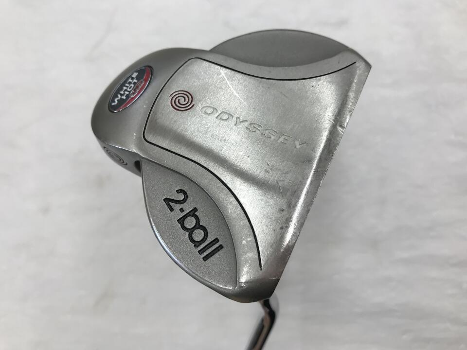 【中古】オデッセイ ホワイト ホット XG 2・ボール パター 34.0インチ オリジナルスチール Cランク 右利き用 ODYSSEY ゴルフクラブ ゴルフドゥ ゴルフ用品 GOLF DO 中古ゴルフクラブ