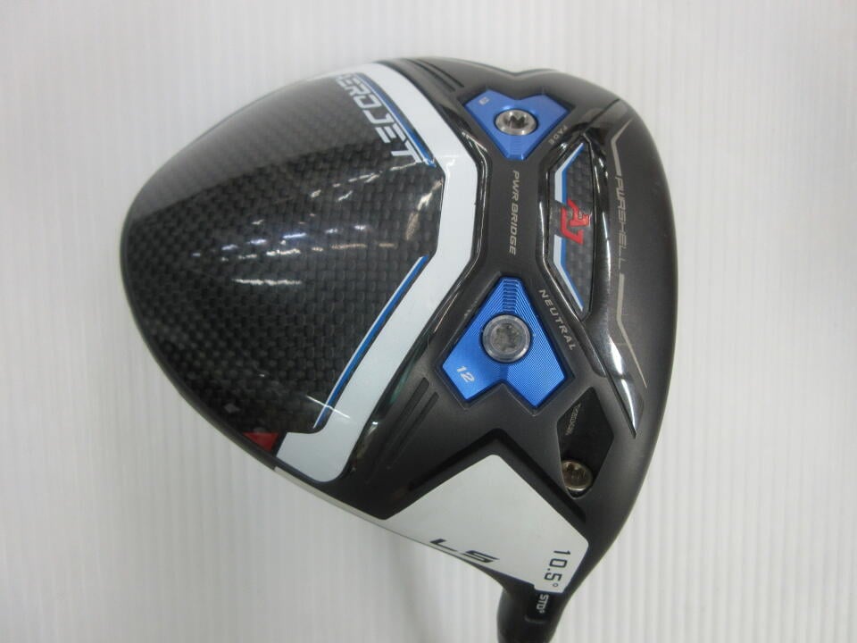 【中古】コブラ AEROJET LS ドライバー 10.5° Sフレックス 45.25インチ ヘッドカバーあり ツアーAD for Cobra(AEROJET) Cランク 右利き用 COBRA ゴルフクラブ エアロジェットLS ゴルフドゥ ゴルフ用品 GOLF D