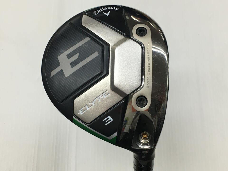【中古】キャロウェイ ELYTE フェアウェイウッド 3W 15° Rフレックス 43.0インチ VENTUS GREEN 5 for Callaway Cランク 右利き用 Callaway ゴルフクラブ エリート ゴルフドゥ ゴルフ用品 GOLF DO 中古ゴルフク