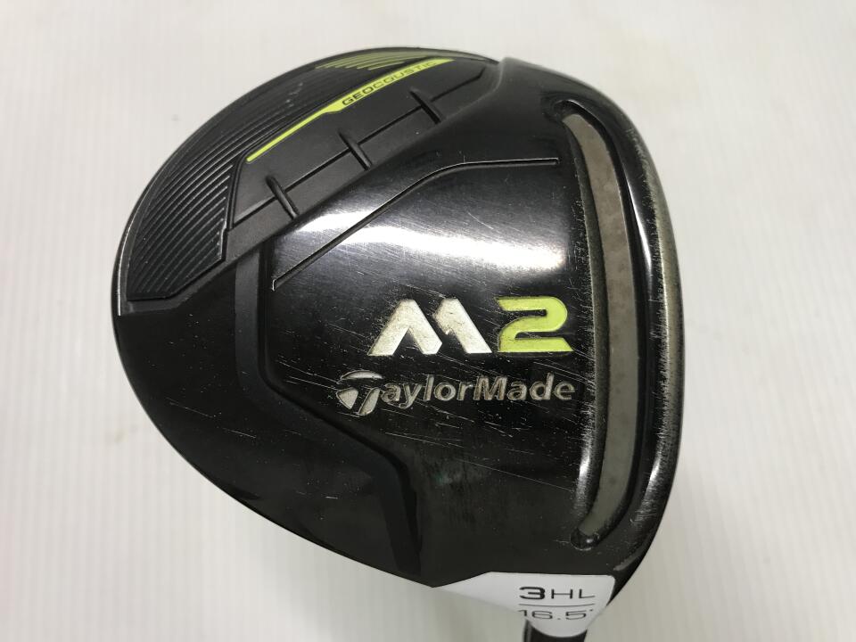 【中古】【レディースモデル】テーラーメイド M2 2017 レディス フェアウェイウッド 3W 16.5° Lフレックス 41.25インチ ヘッドカバーあり TM1-317 Dランク 右利き用 Taylormade ゴルフクラブ ゴルフド