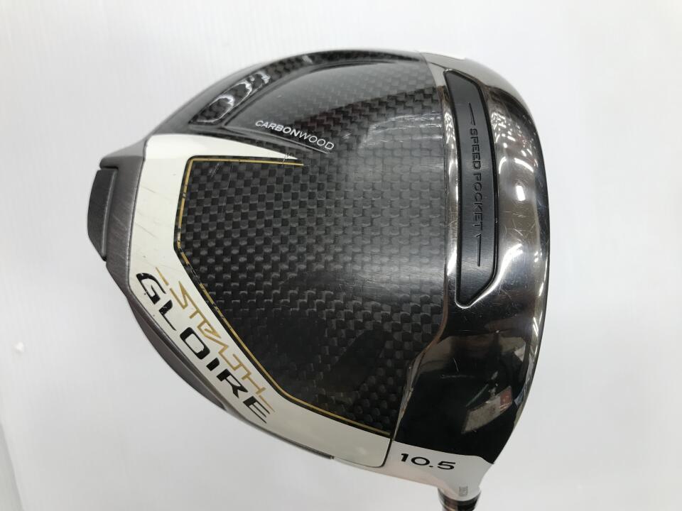 【中古】テーラーメイド STEALTH GLOIRE ドライバー 10.5° Sフレックス 46.0インチ ヘッドカバーあり SPEEDER NX for TM Cランク 右利き用 Taylormade ゴルフクラブ ステルスグローレ ゴルフドゥ ゴルフ用