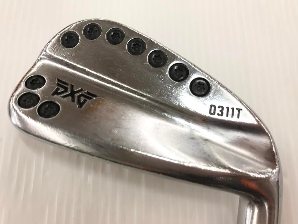 【中古】パーソンズエクストリームゴルフ 0311T IRON クローム アイアンセット Xフレックス 38.0インチ MCI-100 リシャフト品 Dランク 右利き用 PXG ゴルフクラブ ゴルフドゥ ゴルフ用品 GOLF DO 中古