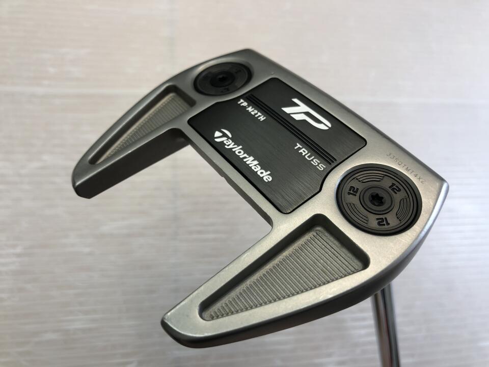 【中古】テーラーメイド TP TRUSS M2TH パター 33.0インチ ヘッドカバーあり オリジナルスチール Cランク 右利き用 Taylormade ゴルフクラブ ゴルフドゥ ゴルフ用品 GOLF DO 中古ゴルフクラブ