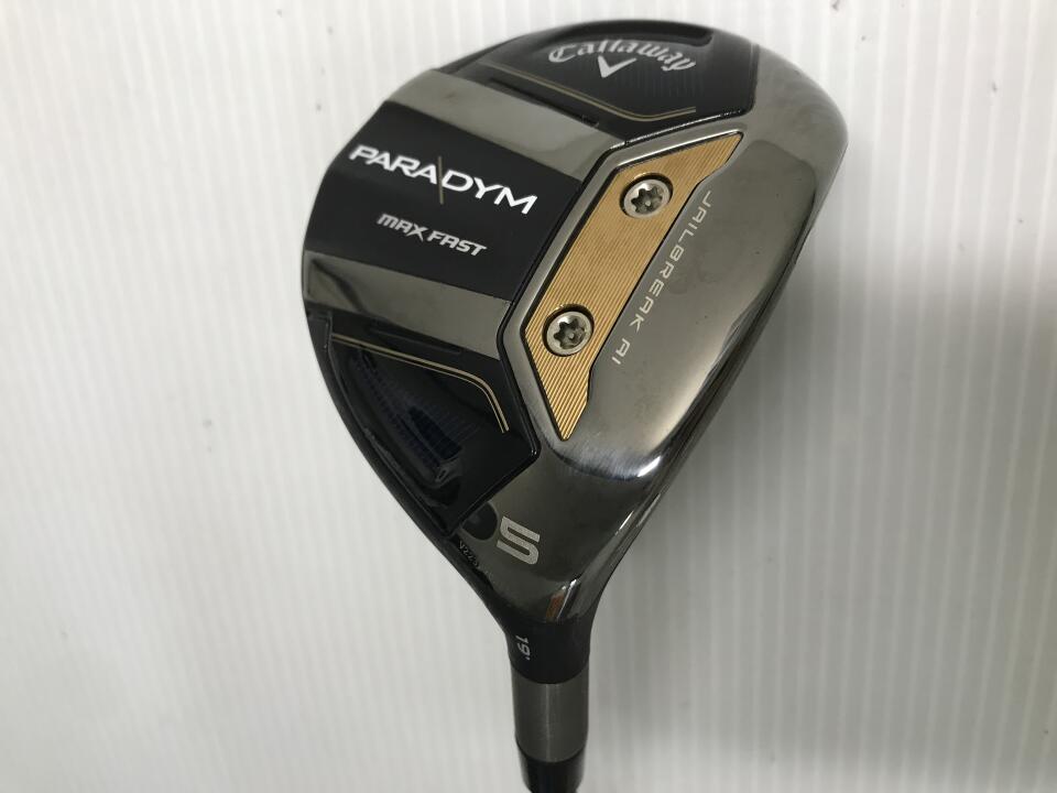 【中古】キャロウェイ PARADYM MAX FAST フェアウェイウッド 5W 19° Rフレックス 42.5インチ SPEEDER NX 40 for Callaway(PARADYM) Bランク 右利き用 Callaway ゴルフクラブ パラダイムマックスファスト ゴルフド
