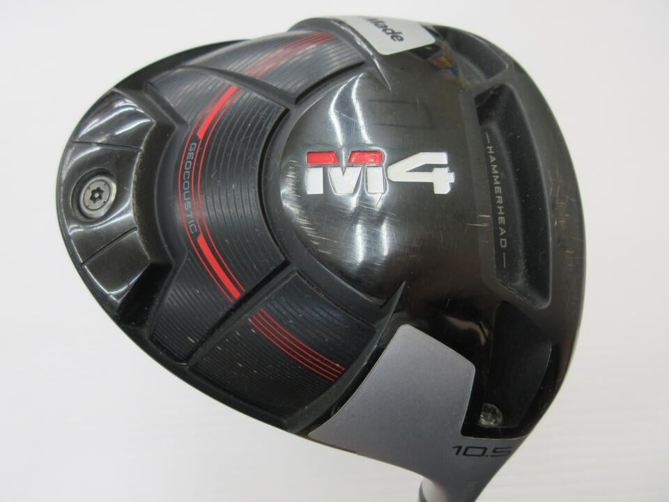 【中古】テーラーメイド M4 2021 ドライバー 10.5&deg; Sフレックス 45.75インチ ヘッドカバーあり ATMOS Red 5 Dランク 右利き用 Taylormade ゴルフクラブ ゴルフドゥ ゴルフ用品 GOLF DO 中古ゴルフクラブ｜ゴルフ ドゥ 中古クラブ店 12,585円