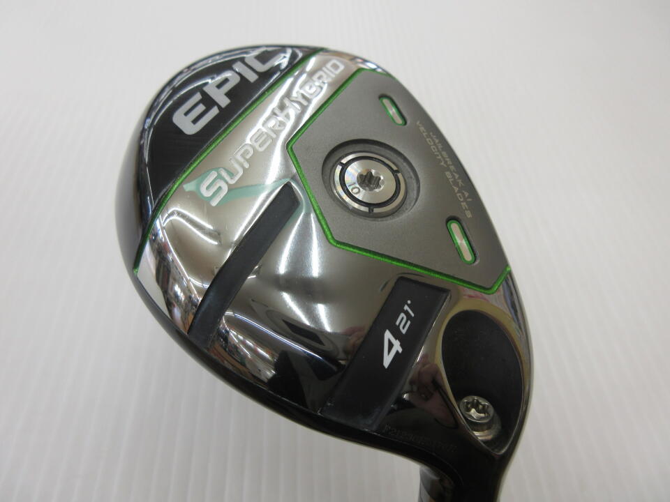 【中古】キャロウェイ EPIC SUPER HYBRID ユーティリティ 21&deg; Rフレックス 40.0インチ Diamana 55 for Callaway Cランク 右利き用 Callaway ゴルフクラブ エピックスーパーハイブリッド ゴルフドゥ ゴルフ用｜ゴルフ ドゥ 中古クラブ店
