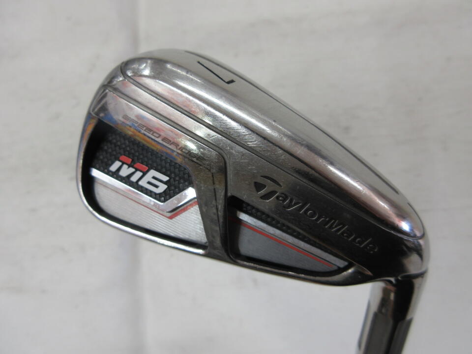 【中古】【訳あり】テーラーメイド M6 アイアンセット 21.5° Sフレックス 38.625インチ ◆差し戻し◆FUBUKI　TM6　2019 リシャフト品 Dランク 右利き用 Taylormade ゴルフクラブ ゴルフドゥ ゴルフ用