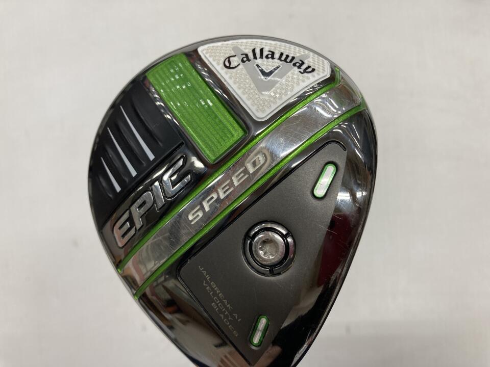 【中古】キャロウェイ EPIC SPEED フェアウェイウッド 5W 18° Sフレックス 42.5インチ ヘッドカバーあり MCF 50 リシャフト品 Dランク 右利き用 Callaway ゴルフクラブ エピックスピード ゴルフドゥ