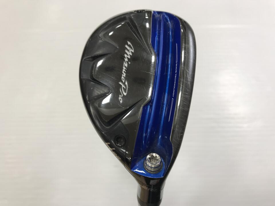 【中古】ミズノ Mizuno Pro UT ユーティリティ 22° S200フレックス 39.25インチ ヘッドカバーあり ダイナミックゴールド105 リシャフト品 Cランク 右利き用 MIZUNO ゴルフクラブ ミズノプロ ゴルフド
