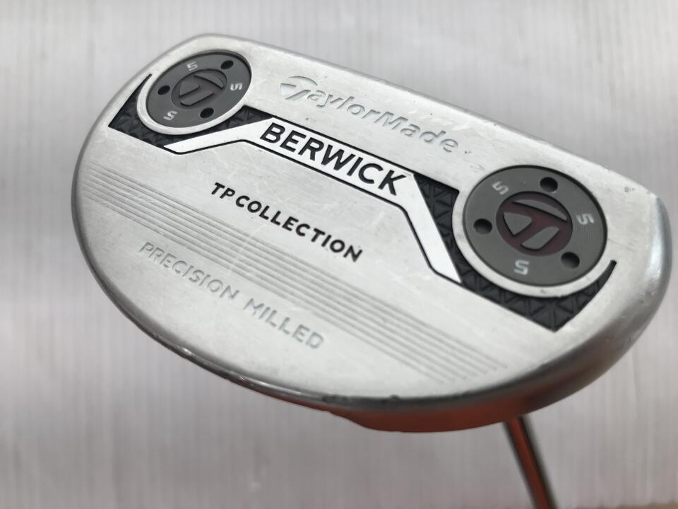 【中古】テーラーメイド TP COLLECTION BERWICK パター 34.0インチ ヘッドカバーあり オリジナルスチール Dランク 右利き用 Taylormade ゴルフクラブ ゴルフドゥ ゴルフ用品 GOLF DO 中古ゴルフクラブ