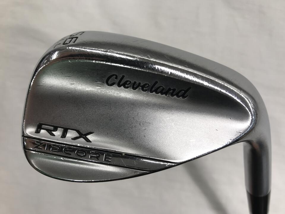 【中古】クリーブランド RTX ZIPCORE ツアーサテン ウェッジ 56° S400フレックス 35.25インチ ダイナミックゴールド リシャフト品 Dランク 右利き用 Cleveland ゴルフクラブ ゴルフドゥ ゴルフ用品 GO