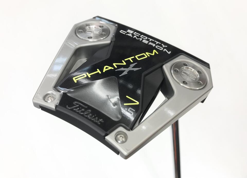 【中古】タイトリスト SC PHANTOM X 7.5 パター 33.0インチ ヘッドカバーあり オリジナルスチール Aランク 右利き用 Titleist ゴルフクラブ スコッティキャメロン ファントムエックス ゴルフドゥ ゴ｜ゴルフ ドゥ 中古クラブ店