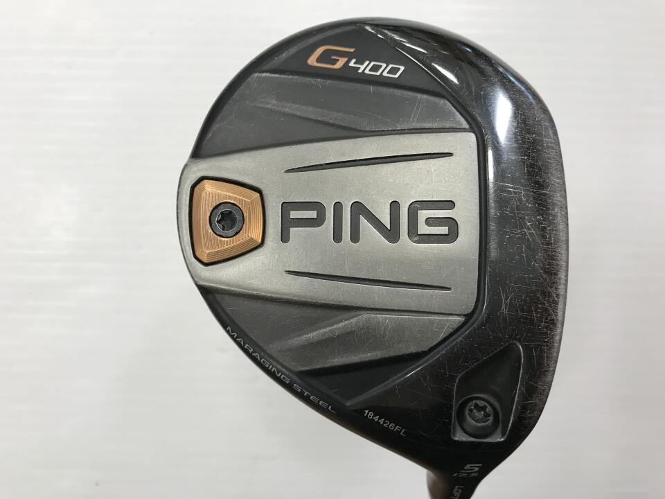 【中古】ピン G400 フェアウェイウッド 5W 17.5° TourSフレックス 42.25インチ ALDILA ROGUESilver 110 MSI リシャフト品 Dランク 右利き用 PING ゴルフクラブ ゴルフドゥ ゴルフ用品 GOLF DO 中古ゴルフクラ